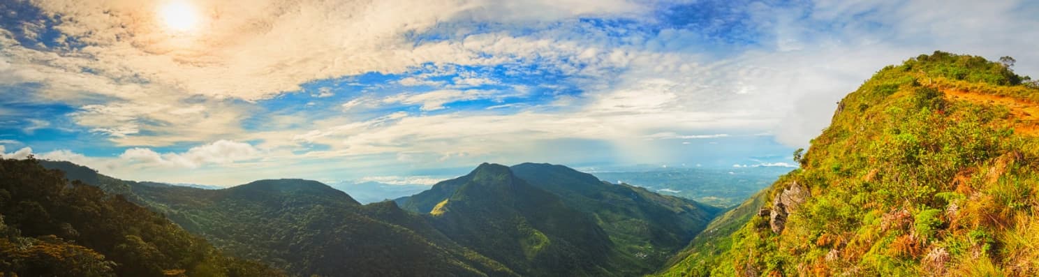 Scenic Sri Lanka journey featuring hill country, beaches, and cultural landmarks