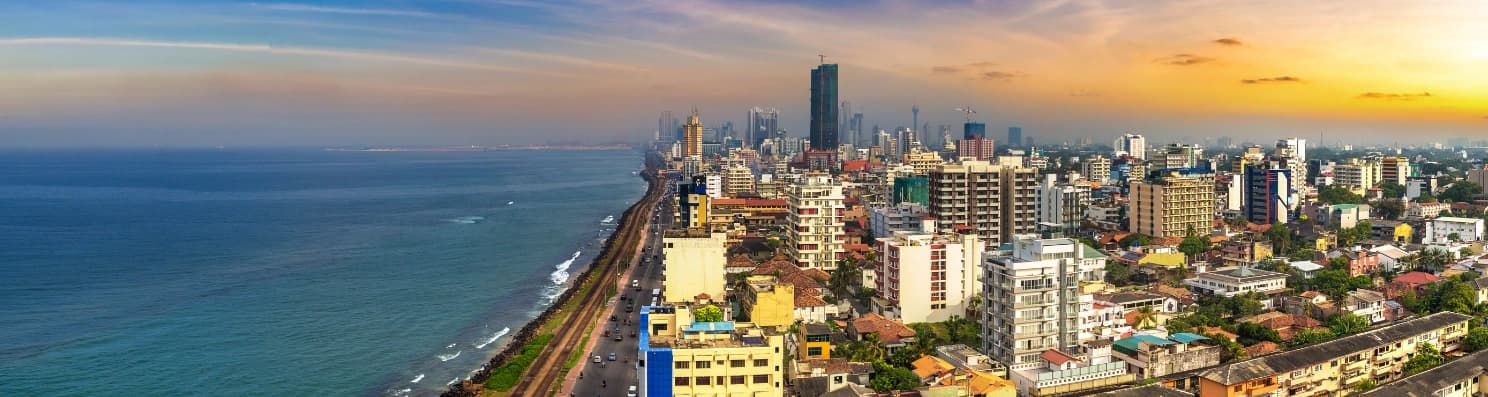Scenic Sri Lanka travel landscape showcasing beaches, hills, and cultural attractions for tourism promotion