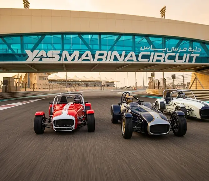 Go kart racing experience at Yas Marina Circuit Abu Dhabi