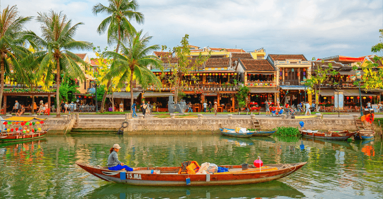 Travellers exploring cultural attractions and scenic destinations in Vietnam