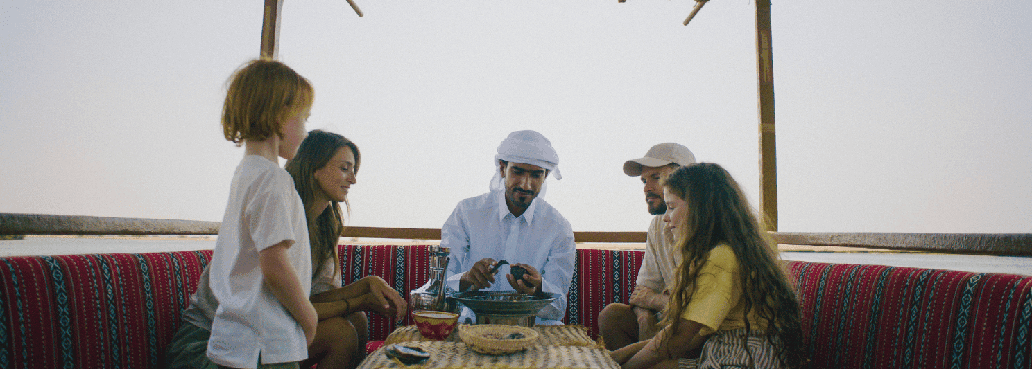 Ras Al Khaimah tour package featuring desert safari, Suwaidi Pearl Farm and Jebel Jais sightseeing